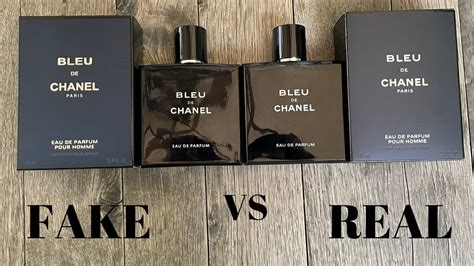 bleu de chanel fake vs real|perfume bleu de chanel falso.